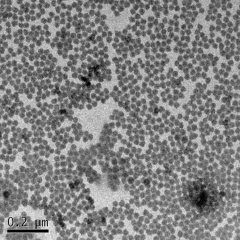 Transparent SiO₂ aqueous dispersion
