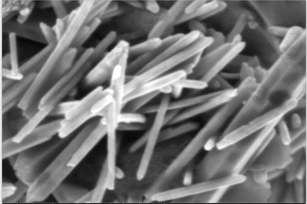 рост zno нанопроволочных массивов на микроволокнах